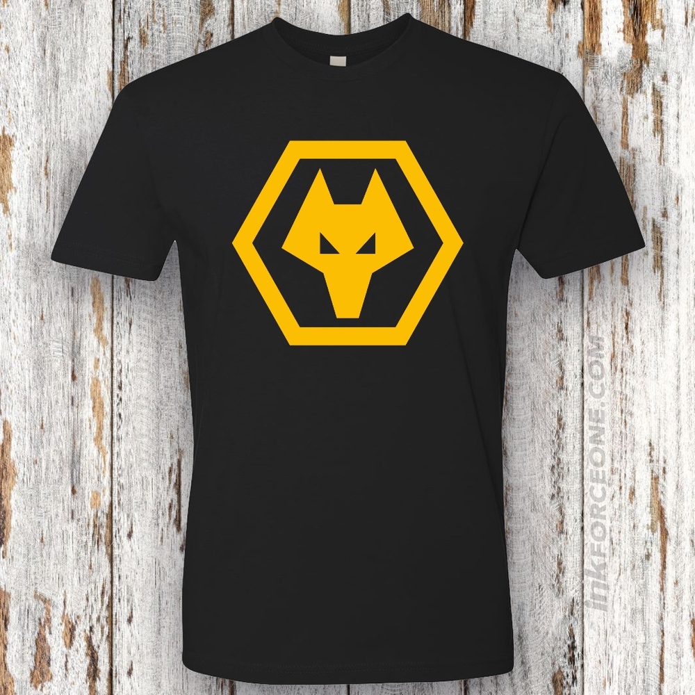 Wolverhampton Wanderers FC Wolves T-Shirt Black
